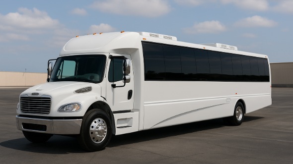 Exterior of Peoria Party Bus Company's 30 Passenger Party Bus in Peoria