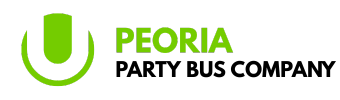 peoria party bus company logo