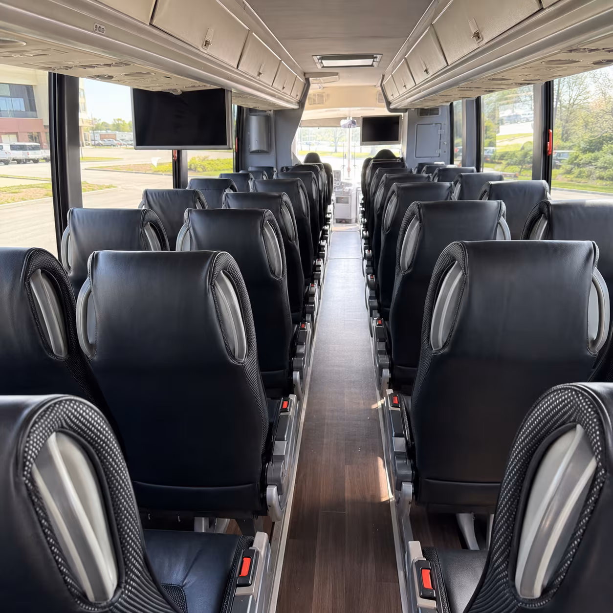 Charter Bus Interior