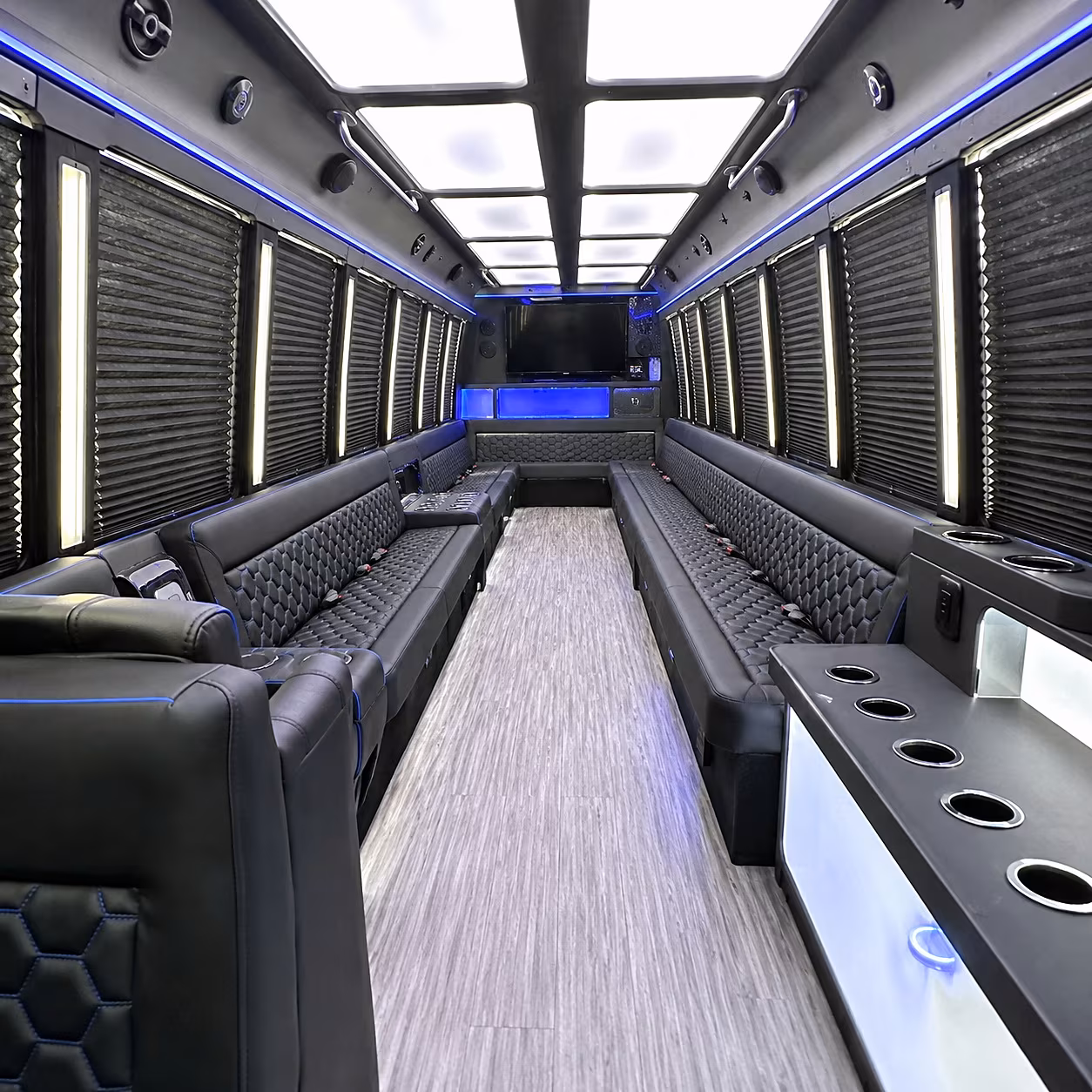 minibus interior
