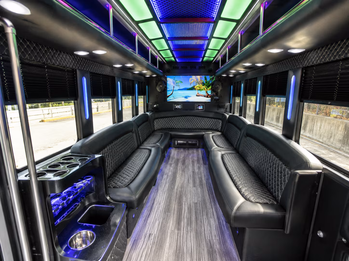minibus interior