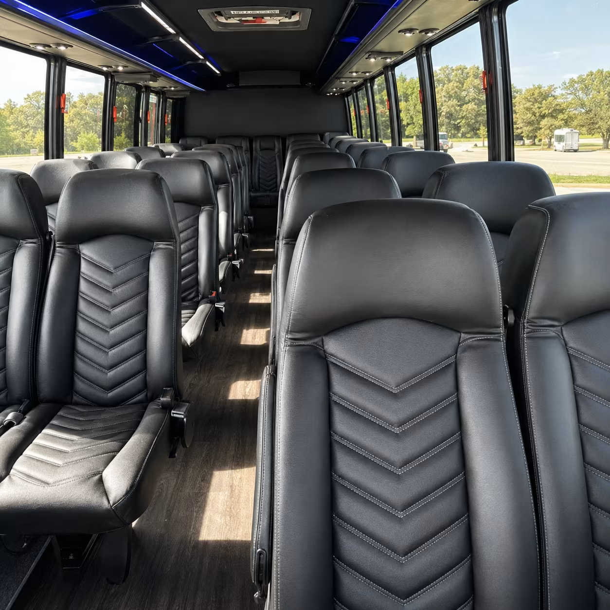 Tempe Airport Shuttle & Transportation party bus exterior