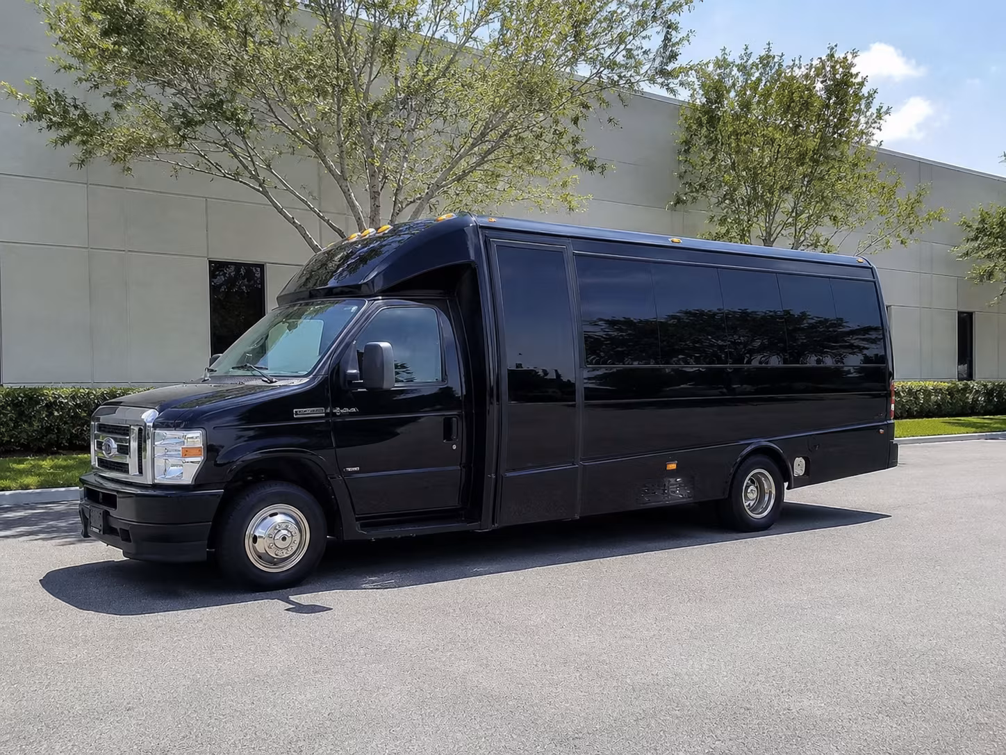 Tempe Airport Shuttle & Transportation party bus exterior
