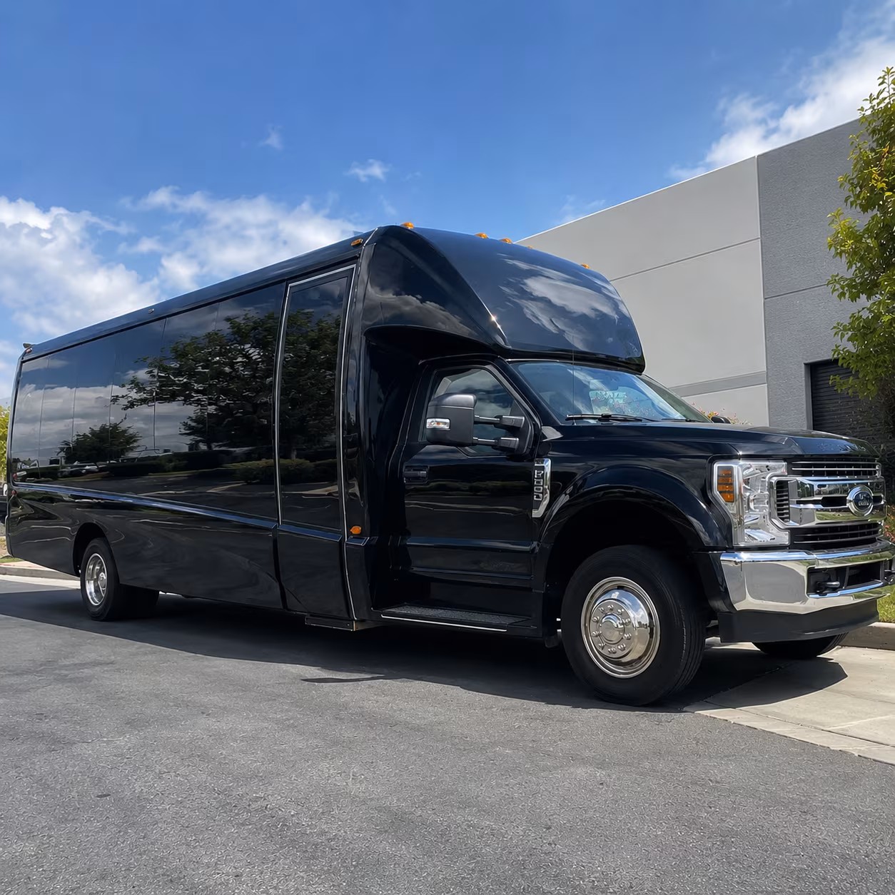 Tempe Airport Shuttle & Transportation party bus interior