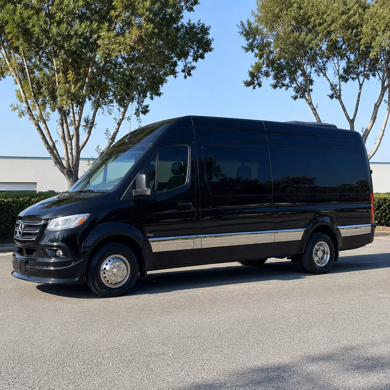 Tempe School Event Transportation party bus exterior