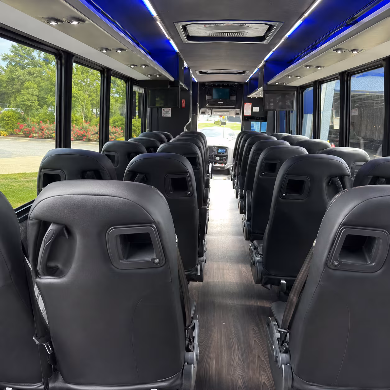 Tempe School Event Transportation party bus exterior
