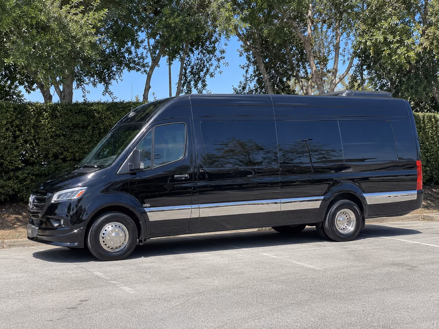 Tempe School Event Transportation party bus exterior