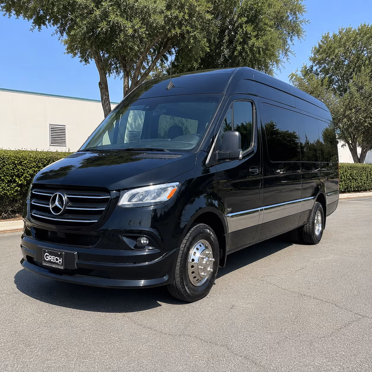 Tempe School Event Transportation party bus exterior