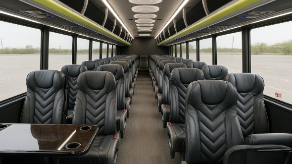 tempe 25 passenger minibus interior